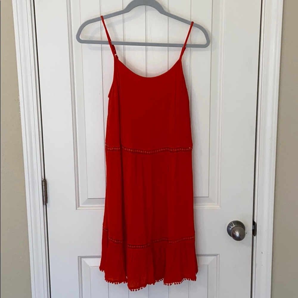 Orange dress